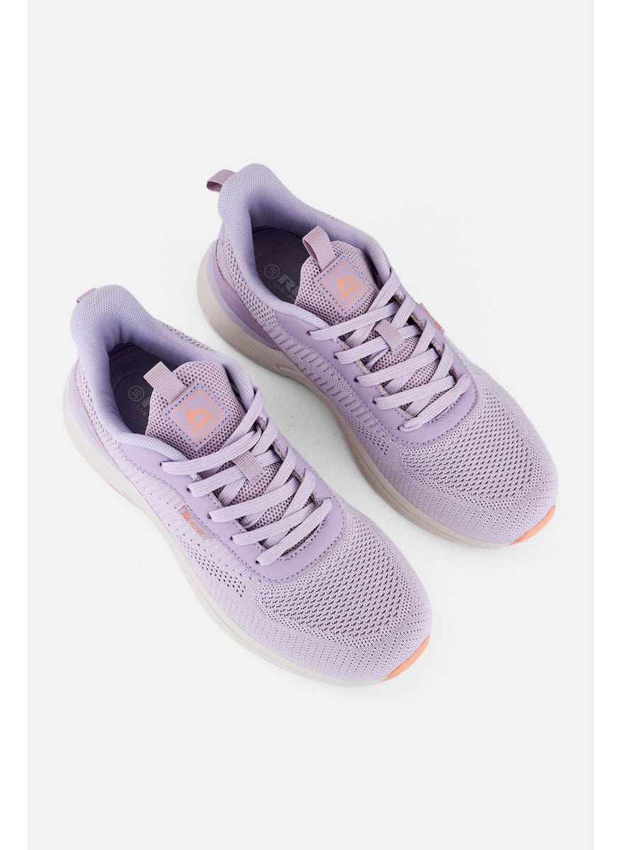 RBX Women Lace Up Hiking Shoes, Lilac  - Image 4