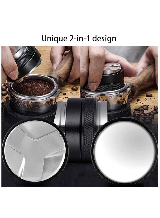 2-in-1 Double Sided Coffee Powder Press 51mm - Image 2