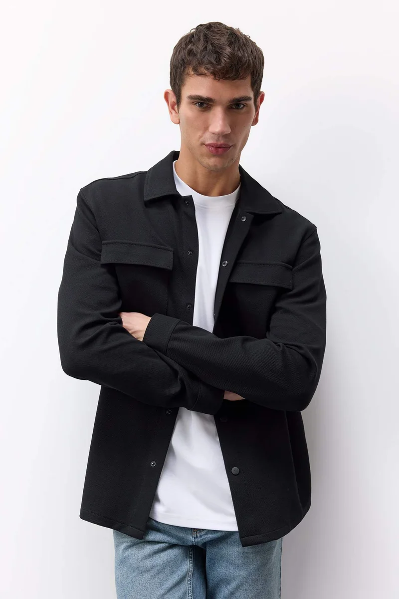 ديفاكتو Regular Fit Long Sleeve Shirt