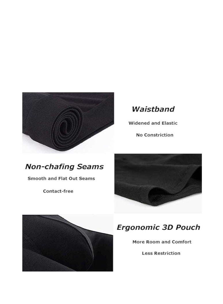 4 Pice Set Natural Feelings Mens Boxer Shorts Soft Cotton Men Pack Breathable Mens Underwear Boxer Briefs