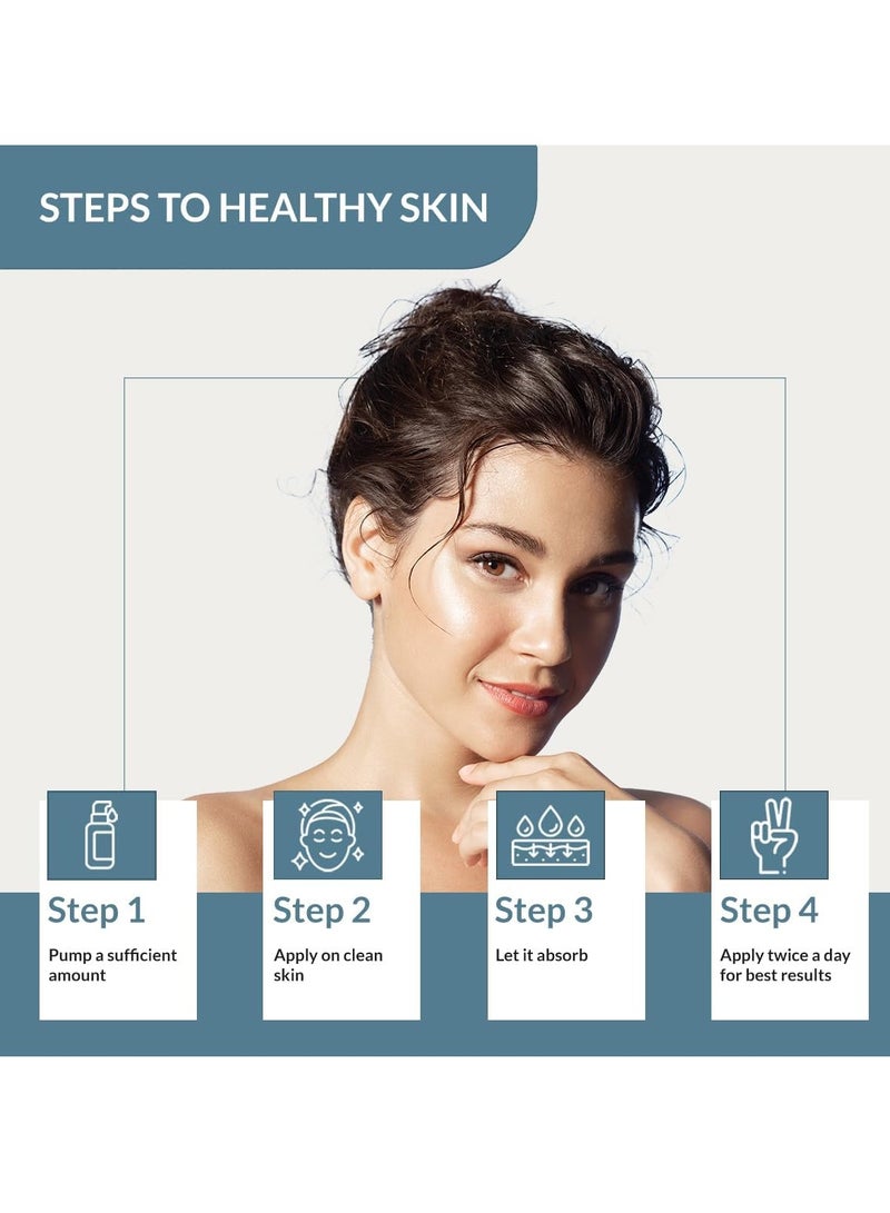 فيكسديرما مصل فيكسديرما 20% نياسيناميد للوجه لتقليل المسام مع 2.5% جلوكوزامين ومصل حمض الهيالورونيك | سيروم المسام المفتوحة | مصل الترطيب | مصل الوجه للرجال والنساء - 30 جم - Image 5