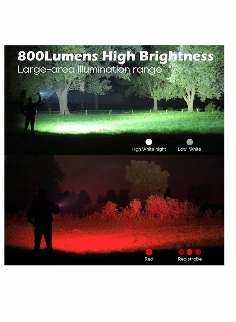 Mini Keychain Led Flashlight 800 Lumens Bright Cob Mini Flashlight Keychain Light with Folding Bracket Bottle Opener Magnet Portable Pocket Light for Camping Emergency Fishing Style B - Image 2