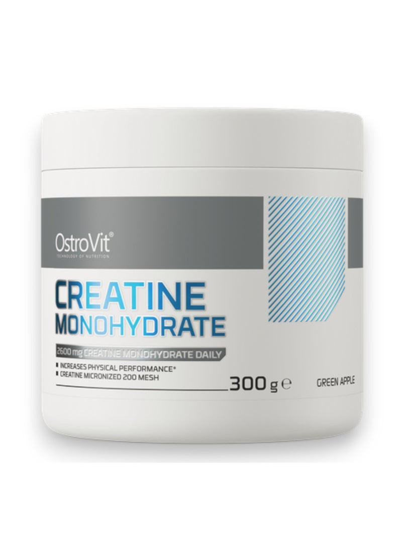 OstroVit - Creatine Monohydrate, Green Apple Flavour, 300g - Image 1
