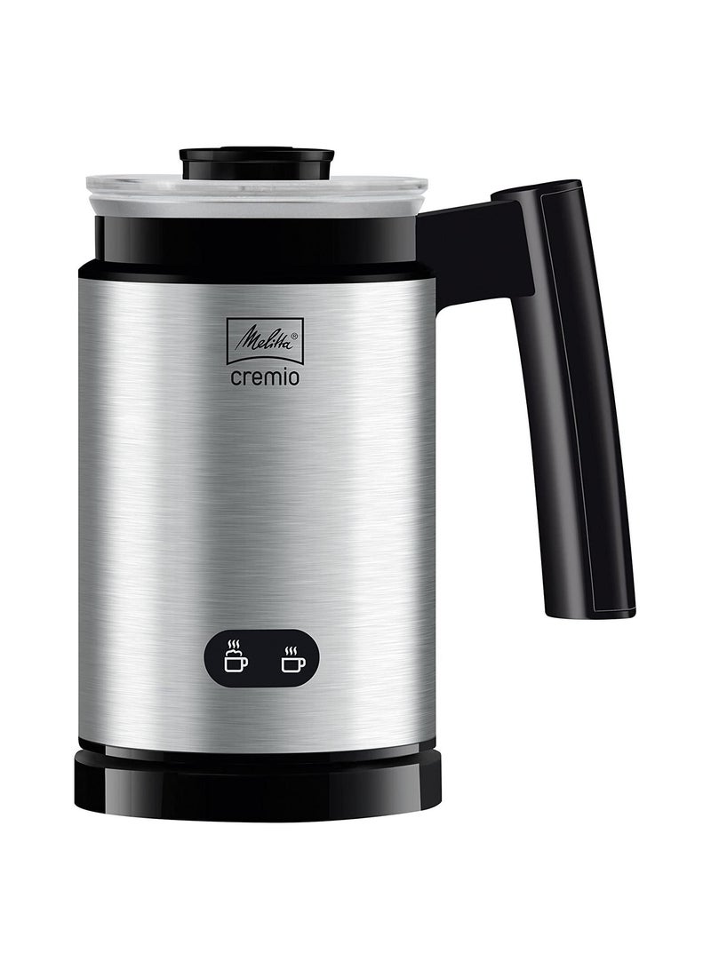 Melitta صانع رغوة الحليب الفاخر من كريميو 2، جهاز بخار الحليب الكهربائي، صانع الرغوة الناعمة، 450 وات، من الفولاذ المقاوم للصدأ  - Image 1