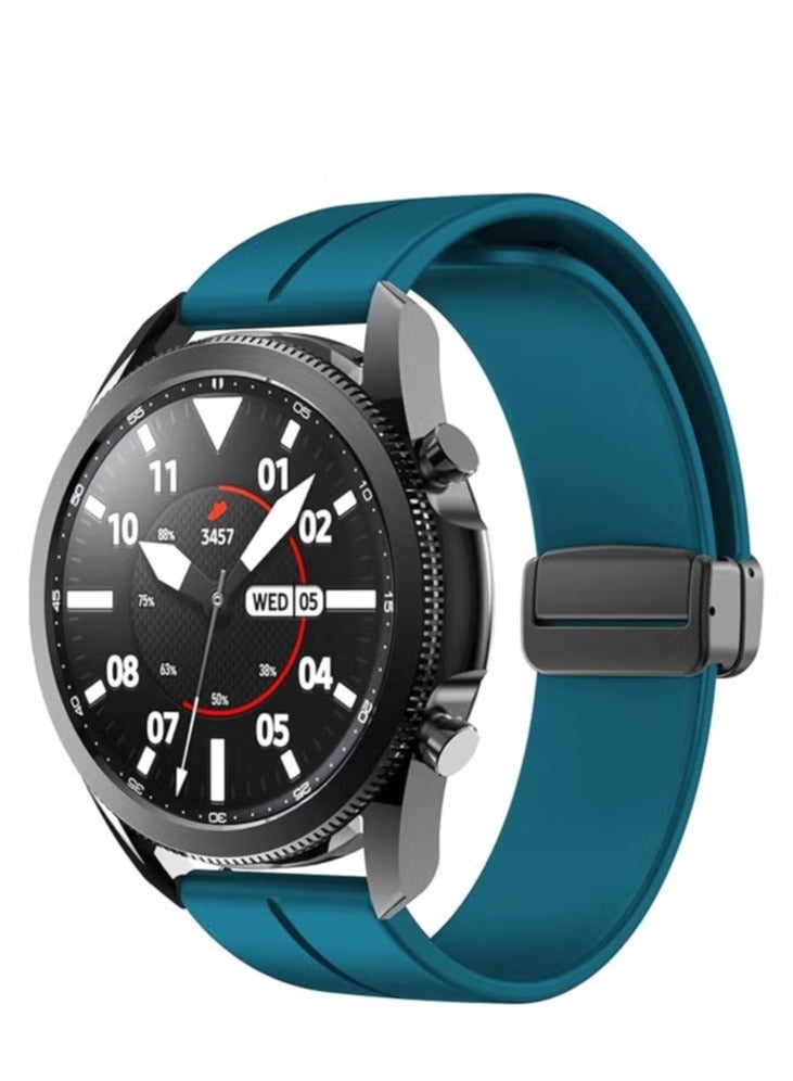 MIGOFAST Magnetic Watch Band 16mm 18mm 19mm 20mm 22mm Soft Silicone Sport Watch Band for Men Women - Image 3