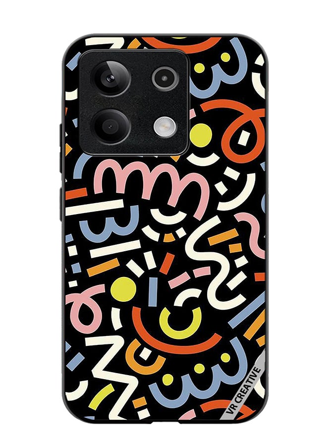 VR CREATIVE Protective Case Cover For Xiaomi Poco X6 Vector Design Multicolour - Image 1