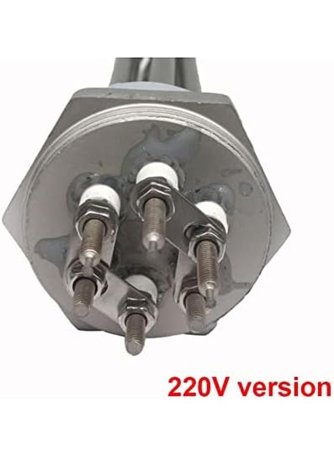 380V 4 5KW 230L DN40 304 Stainless Steel Tubular Water Heating Element Boiler Spare Part - Image 4