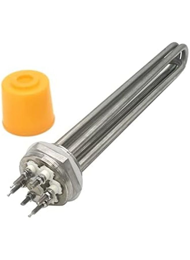 380V 4 5KW 230L DN40 304 Stainless Steel Tubular Water Heating Element Boiler Spare Part - Image 2