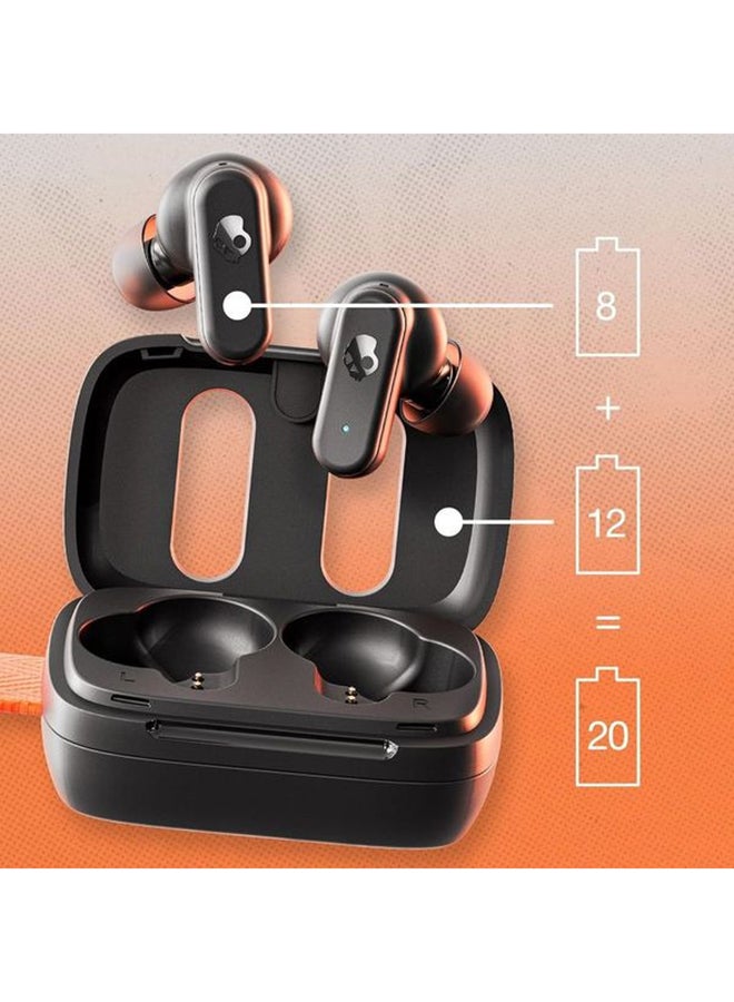 Skullcandy Dime 3 In-Ear Wireless Earbuds, 20Hr Battery, Microphone, Works With iPhone Android And Bluetooth Devices True Black - Image 3