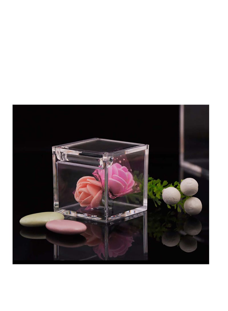 سيوسي صناديق الاكريليك ، الخرز البلاستيك الشفاف للتخزين ، متعددة الأغراض ، وتستخدم لجمع البنود الصغيرة ، والحرف اليدوية ، وقطع لعبة ، مكتب أو المجوهرات المنزلية ، وعرض في أي غرفة - Image 5