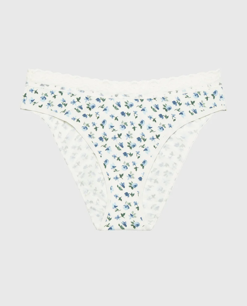 La Senza La Senza Ultrasoft Modal Bikini Panty With Lace Trim