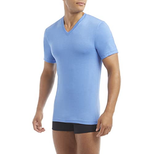 Evolve Men's Performance Cotton 3 Pack V-Neck T-Shirts - Image 2
