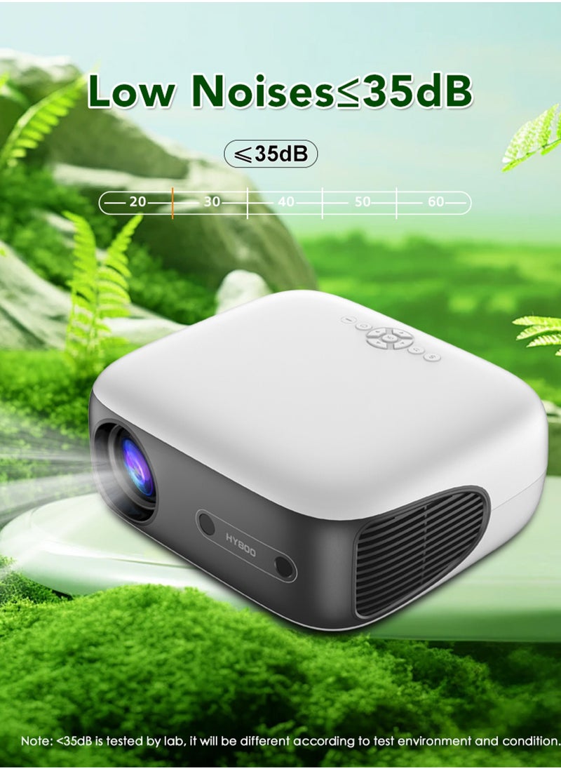 Mi VAZA - LCD Projector - 330 ANSI Lumen - Auto Focus - Auto Screen Alignment - Auto Obstacle Avoidance - Support 4K - Android 11 - Portable Mobile Home Theater - Suitable for Games, Office, Movies - Image 1