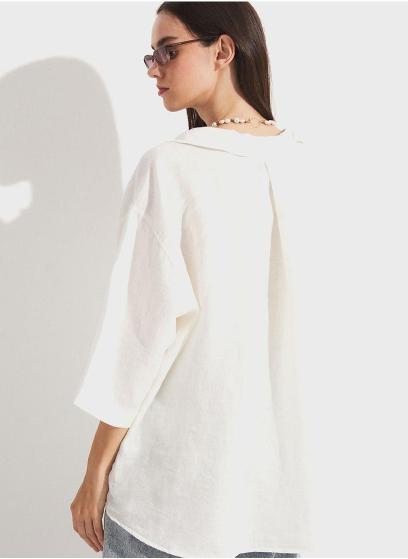 جون زر قميص أسفل - Image 2