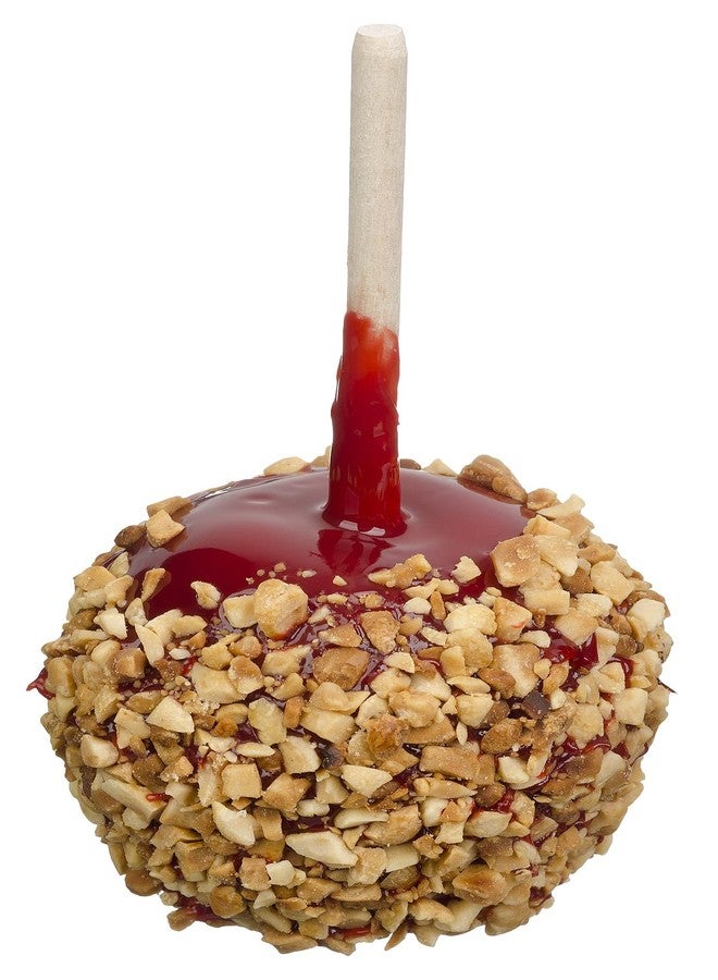Perfect Stix Wooden Candy Apple Sticks. 4.5 inch x 6mm semi Pointed- 100 Count - Image 1