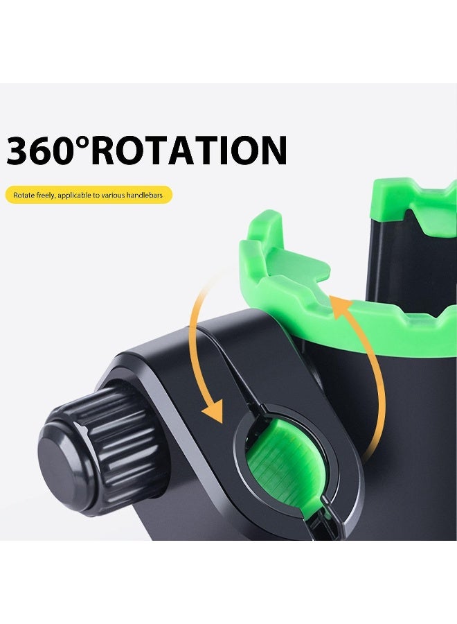 Miila Spain 2-In-1 Universal Cup Holder With Phone Holder, Anti-Slip Pad And Adjustable Holder - Orange - Image 4