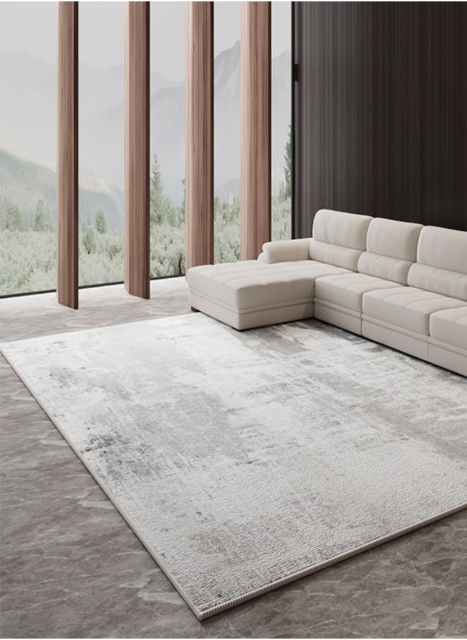 NKX Nordic Light Luxury Living Room Carpet with Plastic bottom crystal velvet 120x160cm  - Image 2