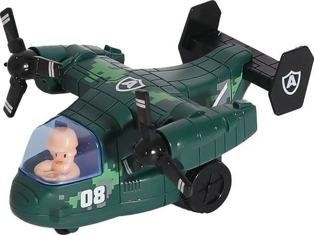 فارديم اوينجاك MTX-3614 Frictional Military Airplane -Vardem Toys