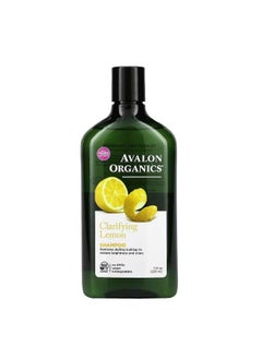 Avalon Organics Shampoo Clarifying Lemon 11 fl oz 325 ml  - Image 1
