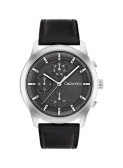 Sport Multi-Function Men'S Leather Watch - 25200211
