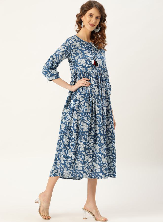 SASSAFRAS Floral Print Dress  - Image 2