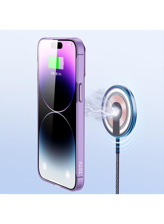 توتو ديزاين جراب هاتف مغناطيسي من سلسلة Crystal Color Magsafe لهاتف iPhone 14 Pro AA-194 - Image 4