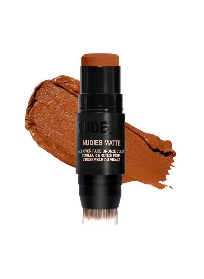 NUDESTIX NUDESTIX Nudies Matte All Over Face Bronze Colour Terracotta Tan 