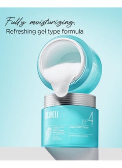 ACWELL Aqua Clinity Cream - 24Hr Soothing Moisturizer For Face, Ideal For Sensitive Skin - Non-Sticky, Refreshing Gel, Intensive Hydrating For Day And Night Skincare, 1.69 Oz. 