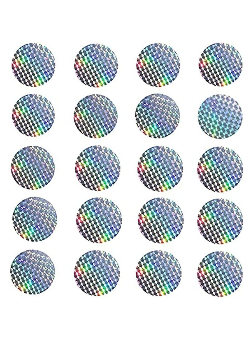 Captaintech 40 Pieces Bird Collision Stickers for Window,Anti-Collision Alert Stickers Alert Window Clings Prevent Birds from Hitting Windows - Image 1