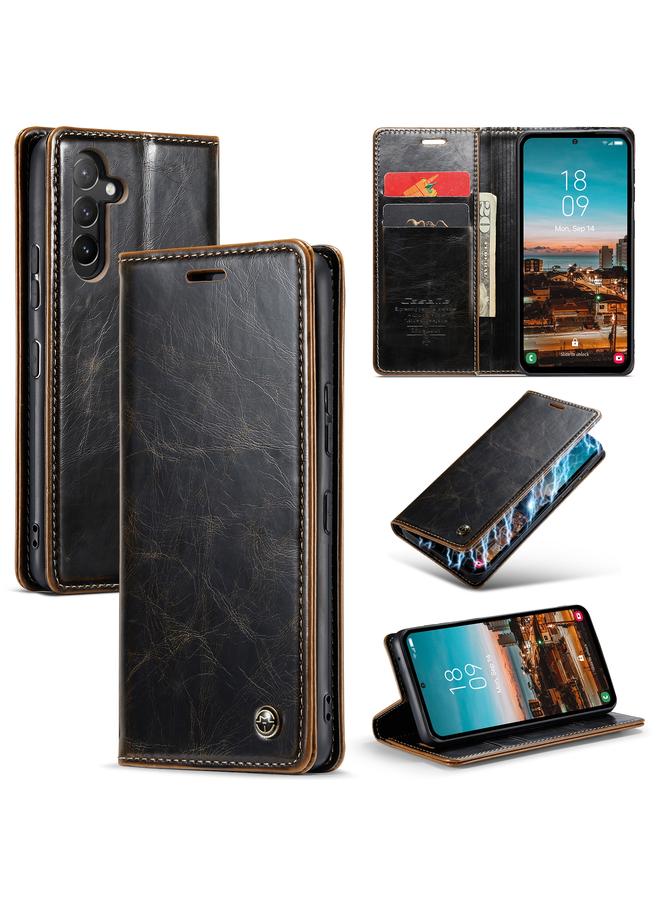 The Bros Case For Samsung Galaxy A54 5G 003 Crazy Horse Texture Leather Phone Case