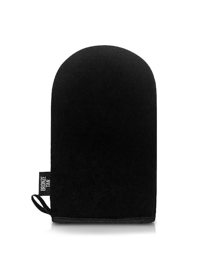 Existing Beauty Self Tanning Mitt Applicator – Ultra Soft Self Tanner Mitt for Applying Tanning Mousse or Lotion – Machine Washable & Reusable Sunless Tanning Glove for Streak-Free Tan - Black  - Image 1