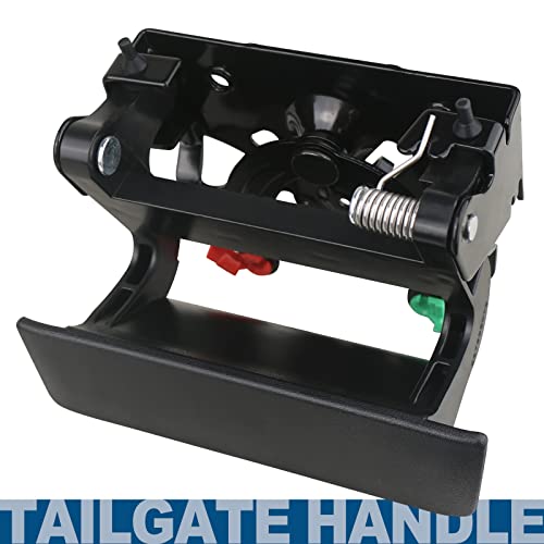 APPERFiT Tailgate Handle Latch w/Bezel Cover 20955300 22755303 Compatible with 2007-2014 Chevrolet Chevy Silverado GMC Sierra 1500 2500 3500 Rear Truck Bed Tail Gate Door Panel - Image 4