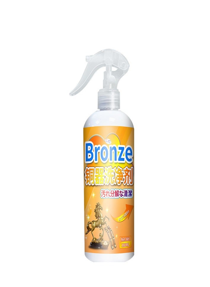 180ML Instant Polishing & Cleaning Spray For Copper And Brass, Brass Cleaner And Polish, Gently Clean, Metal Cleaner And Rust Remover, Polishing, For Antiques, Cookware, Jewelry - Image 1