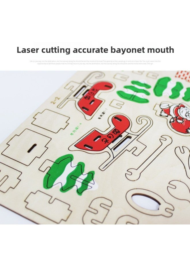 لغز ستيريو ثلاثي الأبعاد من Di Ai Wei Jiangnan Style Wuzhen Huxin Pavilion مبنى قديم ثلاثي الأبعاد أنشطة نموذجية مصنوعة يدويًا بالجملة-اللون: 【سلسلة جيانغنان】 مدينة ليجيانغ القديمة، يوننان - Image 3