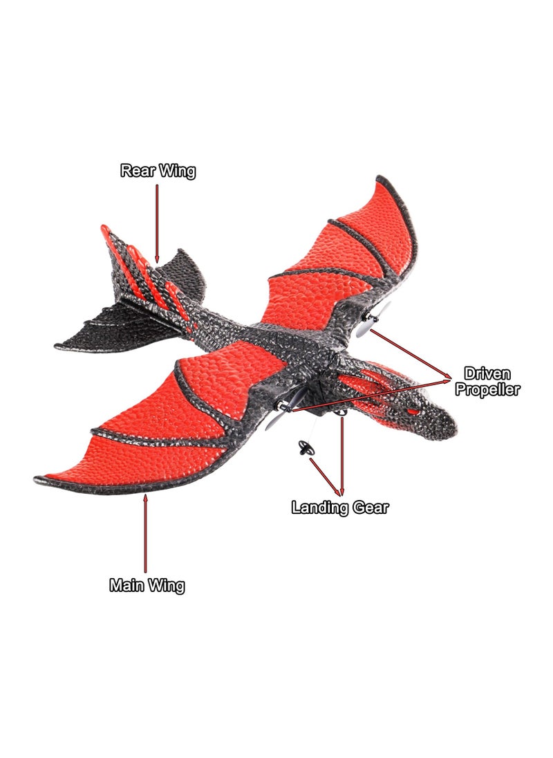 SYOSI RC Plane 2.4Ghz Remote Control Airplane Flying Bird Dragon with 1 Batteries 6 Axis Gyro Stabilizer RTF Easy to Fly Glider for Beginners Adults Kids Boys  - Image 4