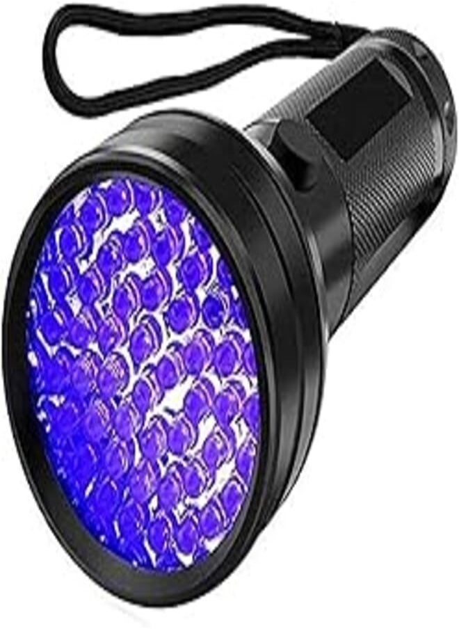 OR 51 LED UV Flashlight Black Light 395 NM Ultraviolet Blacklight Detector for Dog Urine Pet Stains and Bed Bug 