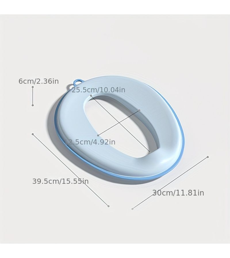 Stable Toilet Seat Potty Aid for Kids Grey Boys Girls - Image 2