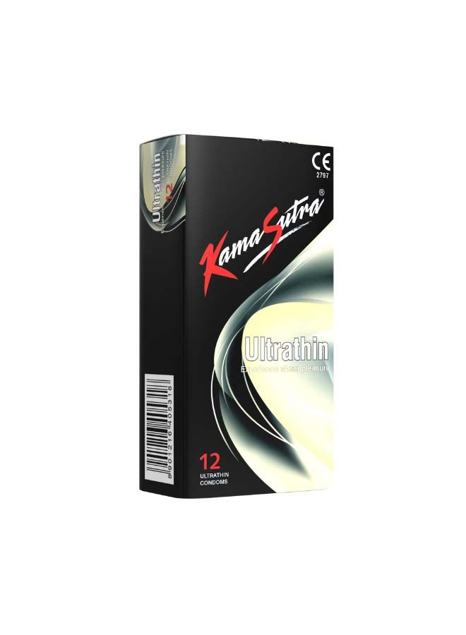 Kamasutra Pack Of 12 Ultra Thin Condoms - Image 1