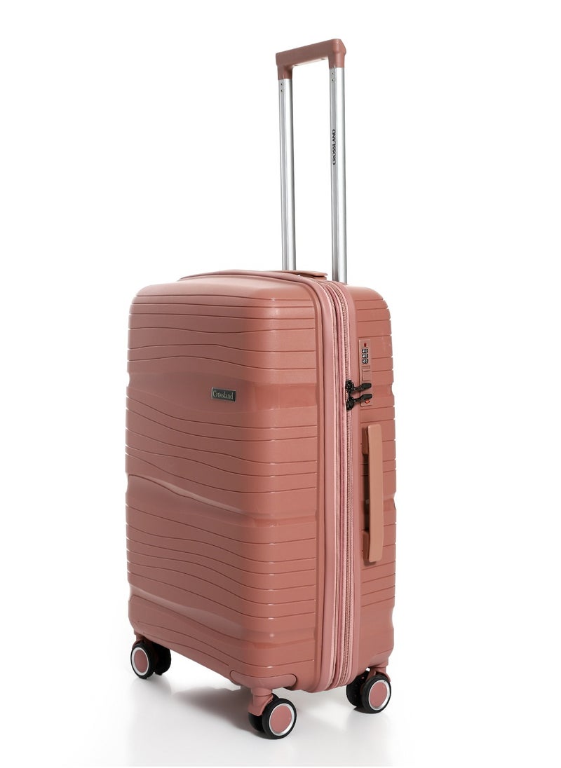 Crossland - CROSSLAND Cashmere Trolley Luggage,TSA Lock , Expandable Double Zipper - Image 1