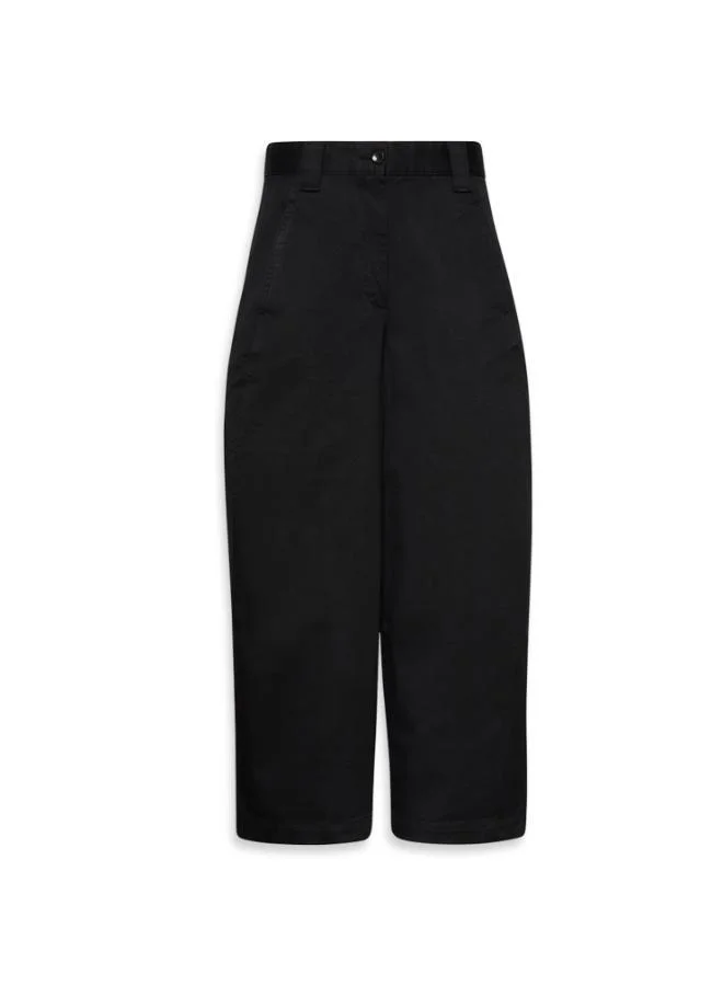 Calvin Klein Jeans black Twill Pants - Cotton Stretch for Women | Best Price UAE