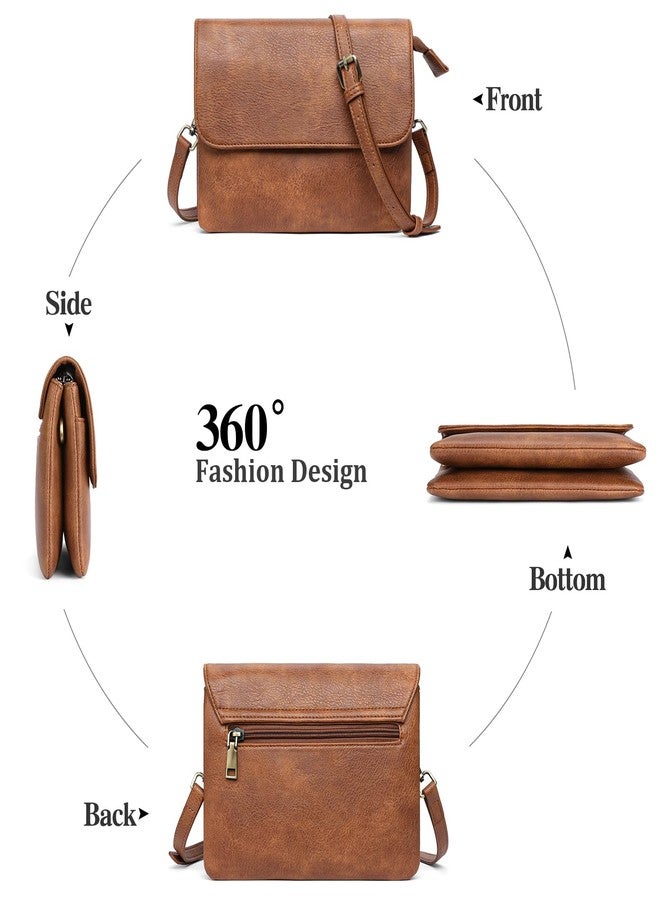 GAEKEAO Crossbody Bags for Women Cell Phone Purse RFID Blocking Vegan Leather Handbags with Adjustable Strap and Card Slots - Image 3