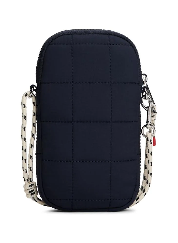 TOMMY HILFIGER Kids Wavy Flag Quilted Phone Bag