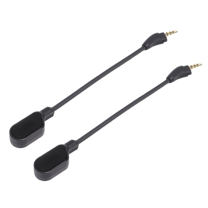2Pcs Gaming Headset Microphone Fit for HyperX Cloud III Wired Gaming Headphones Noise Cancelling 3.5mm Detachable Mic - Image 5