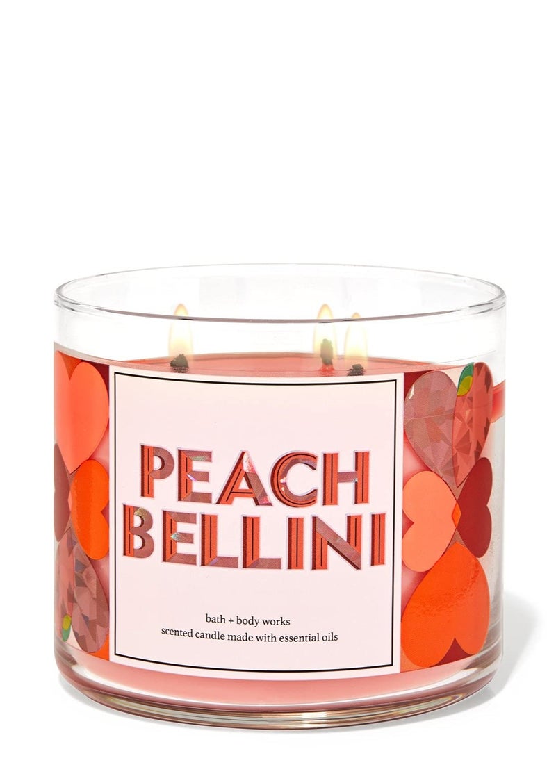 شمعة بيتش بيليني بثلاث فتائل من باث آند بودي ووركس، 411 غرام