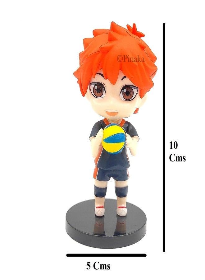 PINAKA Haikyuu Shoyo Hinata Set B Action Figure Model Toy Boy Gift Collectible PVC Figure Volleyball Juvenile Figurine | 10 CMS | - Image 5