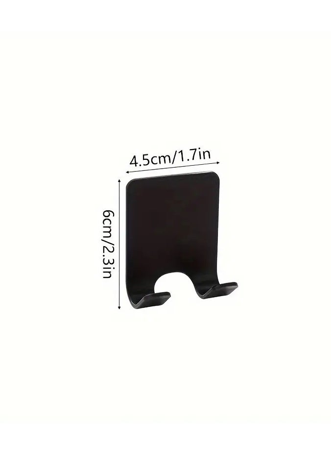 Goolsky 1pc Bathroom Shaver Holder, Punch Free Wall Mounted Storage Hook, Bathroom Razor Rack Bracket, Bathroom Accessories  - Image 5