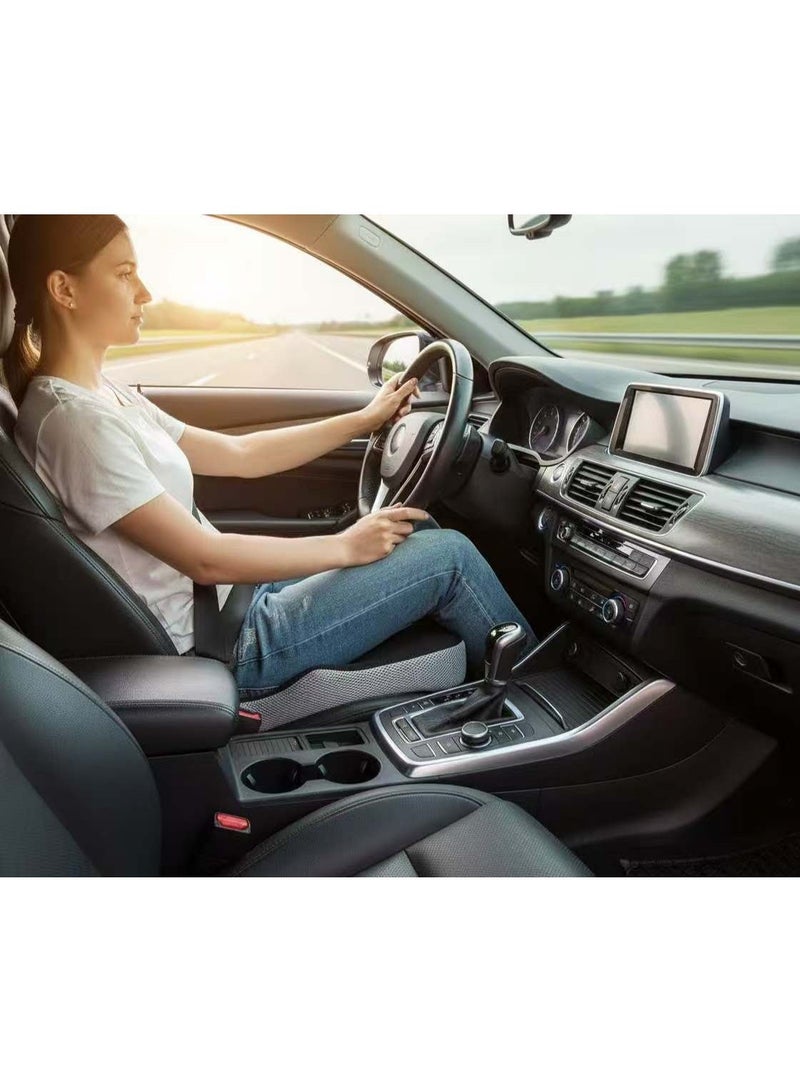 وسادة مقعد من إسفنج الذاكرة لتخفيف آلام العصعص والبواسير، سهلة الحمل، مضادة للانزلاق، وتعود إلى شكلها الأصلي - Image 4