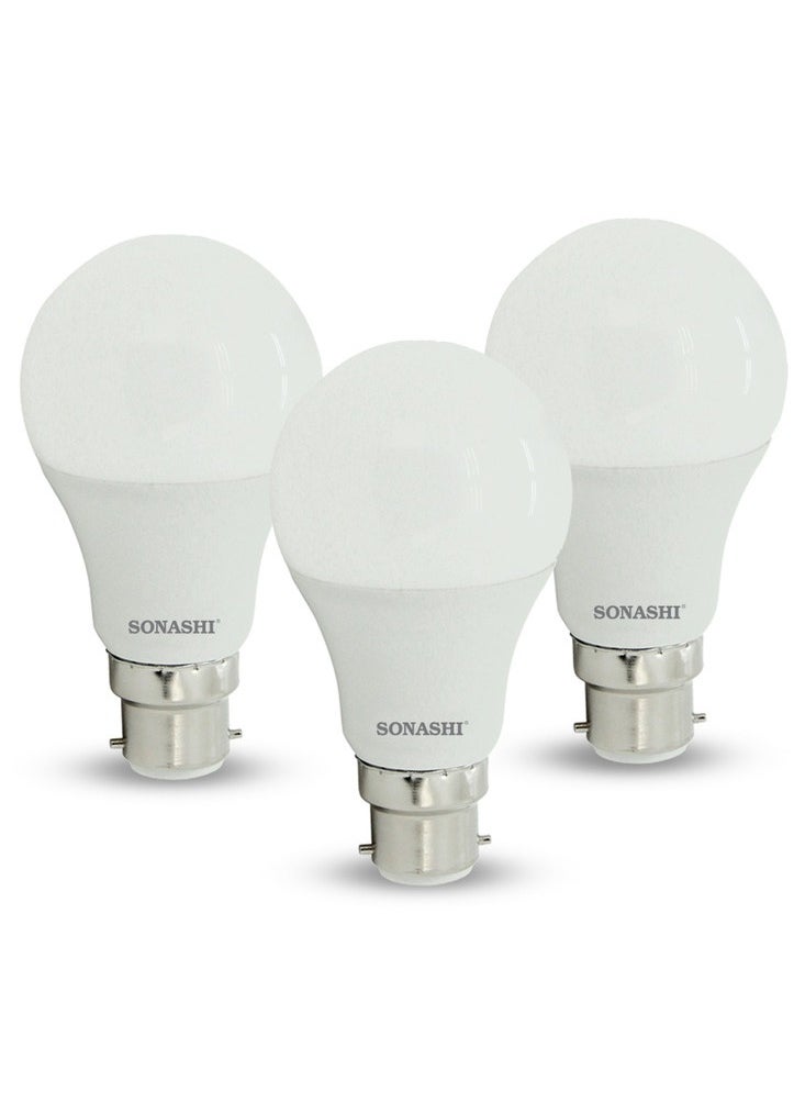 SONASHI Pack of 3 LED Bulb 11W (B-22) Pin type SLB-011 