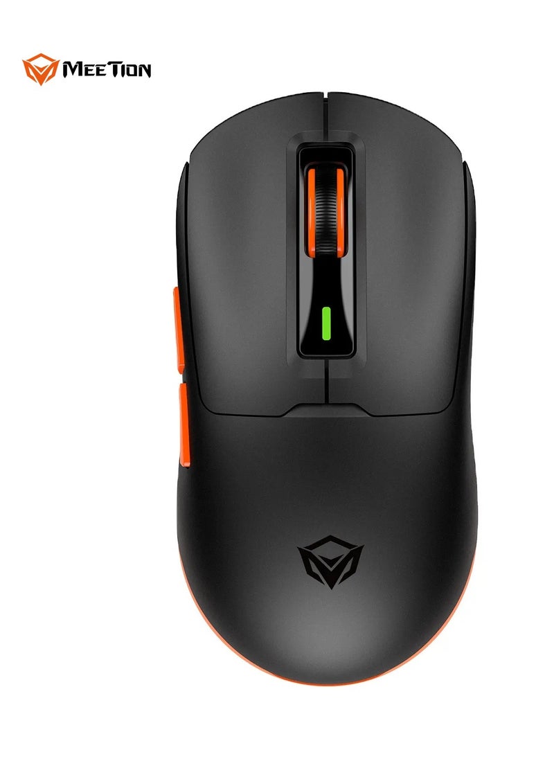 Meetion Meetion GW24 8000DPI Gaming Mouse Ultra Lightweight 62g Bluetooth 3-Mode Rechargeable Wireless/Bluetooth/Wired Gaming Mouse (WHITE)  - Image 2