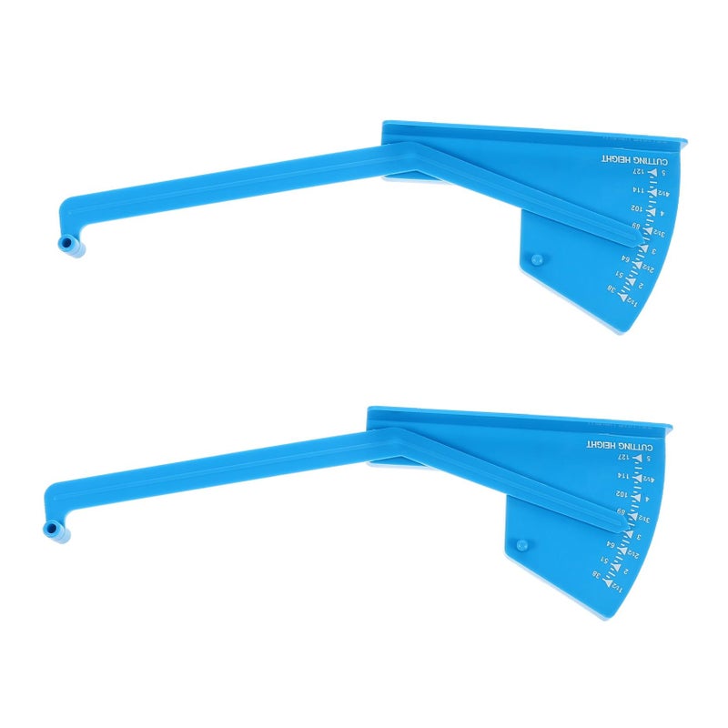 2 Pcs Digital Lawn Mower Leveling Gauge For Accurate Deck Alignment Durable Material - Image 2
